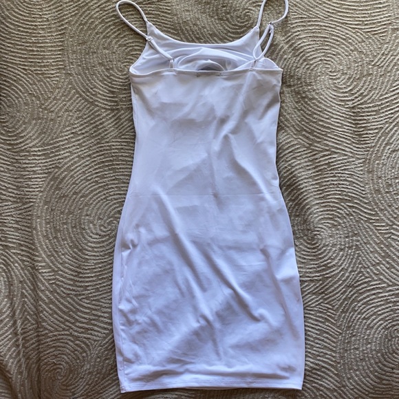 Fashion Nova White bodycon Dress - Picture 2 of 2